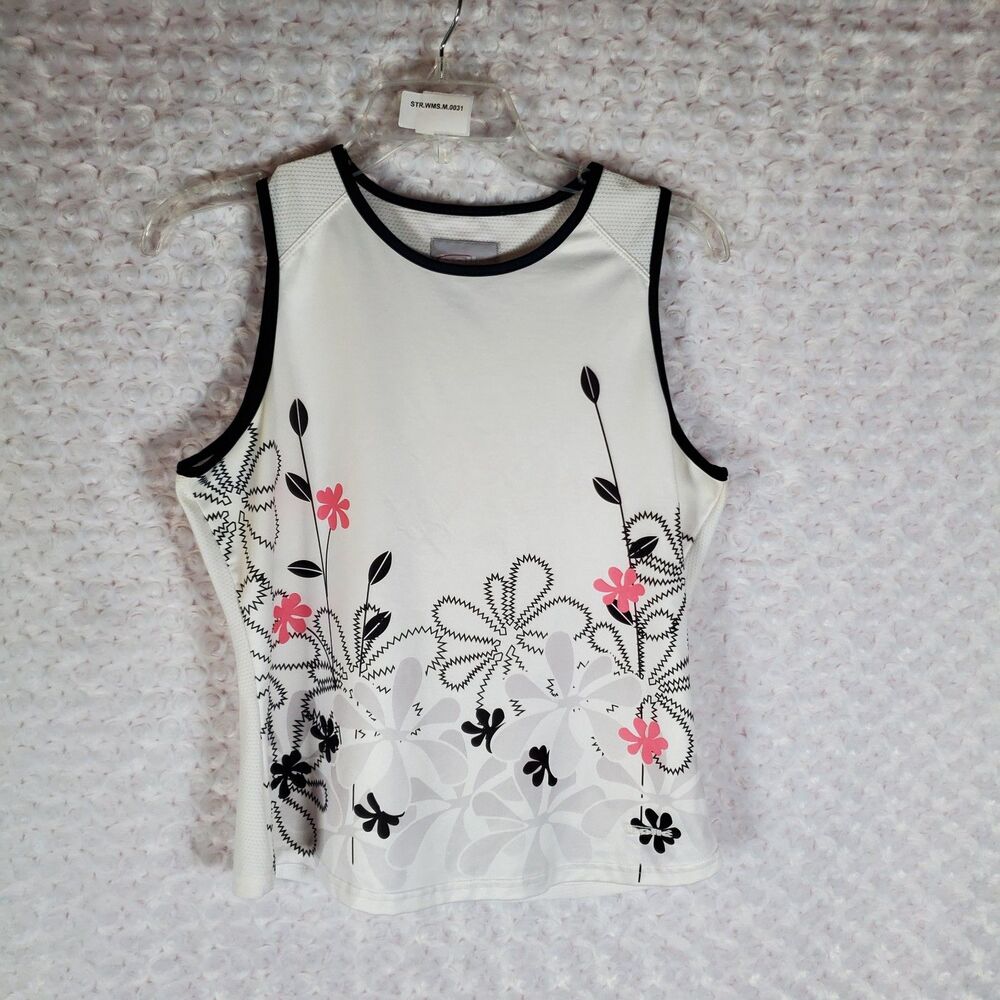 Vintage Sleeveless Floral Top Size M